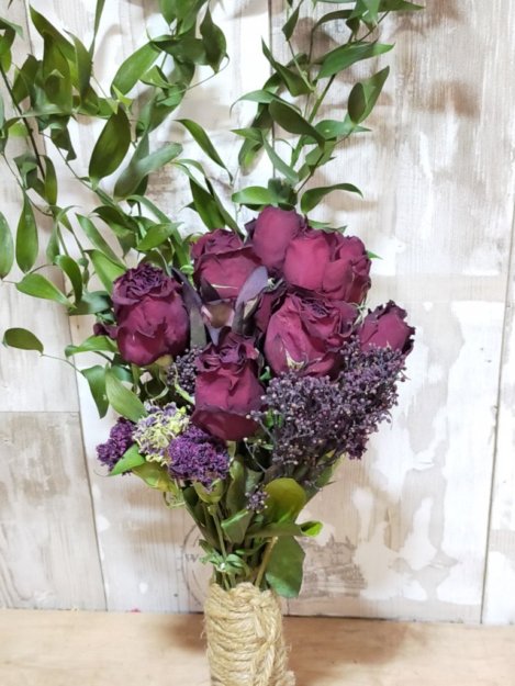 プロポーズの花束を記念にとっておきたい ドライフラワー加工 花かんざし Flowershop Paperdaisy